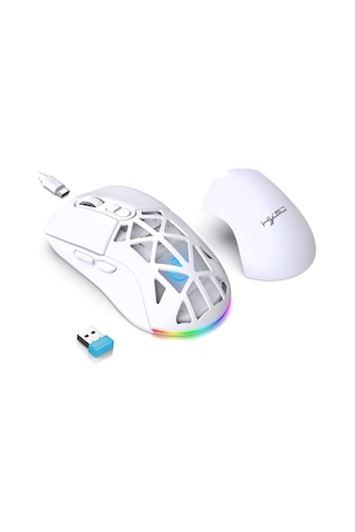 T26 Çift Modlu 2.4g Bt5.1 Kablosuz Oyun Mouse 4800 Dpı Ayarlanabilir Ergonomik Optik Gamer Mouse Diğer