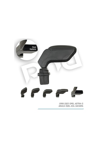 Opel Astra G Araca Özel Kol Dayama Kolçak Siyah 1998-2003 Arası M