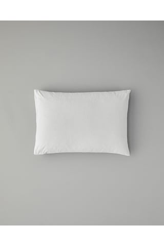 English Home Comfort Pamuklu Sıvı Geçirmez Alez Yastık Kılıfı Beyaz Beyaz