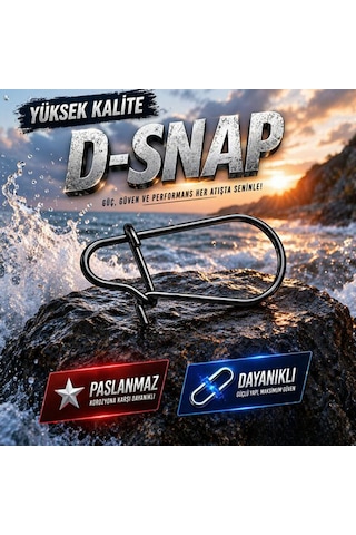 Alesta D-snap Spin Ve Lrf Klipsi No: 1