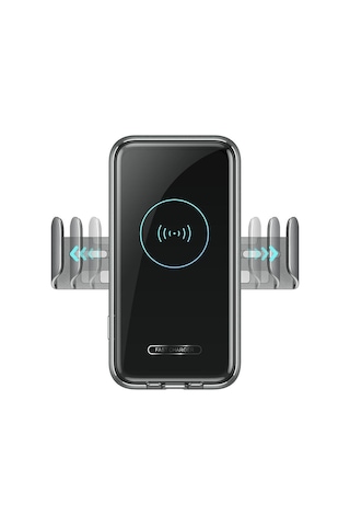 Hzl Araç Telefon Tutucu Kablosuz Hızlı Şarj Özellikli Klipsli Araç İçi Kalorifer Telefon Tutucu-413