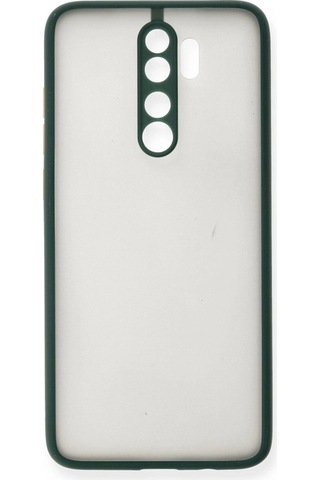 Redmi Note 8 Pro Kılıf Montreal Silikon Kapak - Yeşil