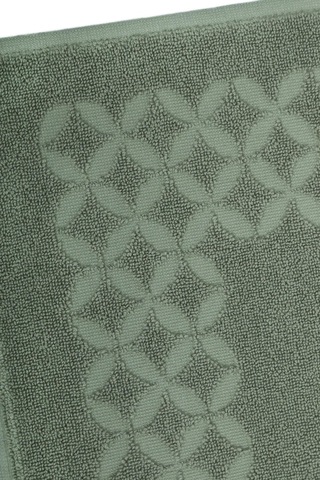 Biscay Bathmat Olive - Ekstra Yumusak, Modern %100 Pamuk 50X75Cm. Yeşil