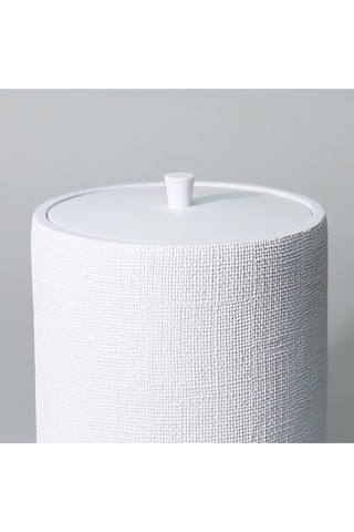 Natural Çöp Kovası Klasik Beyaz