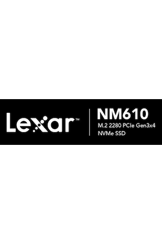 Lexar 500gb Nm610pro Pcıe Gen3 X4 M.2 2280 Ssd 3000-1700mb