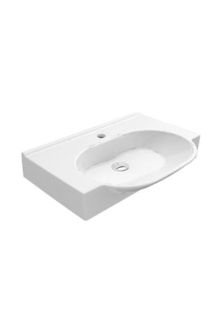 Idevit Tezgah Üstü Myra Lavabo 65CM Sifonsuz