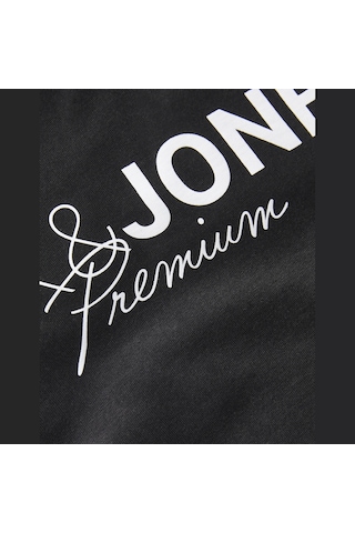 Jack & Jones Erkek Gögüs Baskili Tisört - Blaneo - 12298018 Siyah
