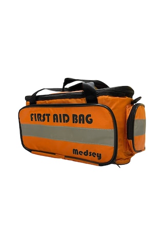 Medsey Standart İlk Yardım Travma Çantası Turuncu