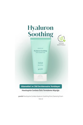 Gözenekleri Temizleyen Köpük Goodal Houttuynia Cordata Hyaluron Soothing Pore Cleansing Foam