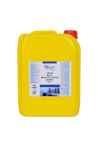 Stein M.e.k. % 99,95 Saf Metil Etil Keton 5 L Stein M.e.k. % 99,95 Saf Metil Etil Keton 5 L