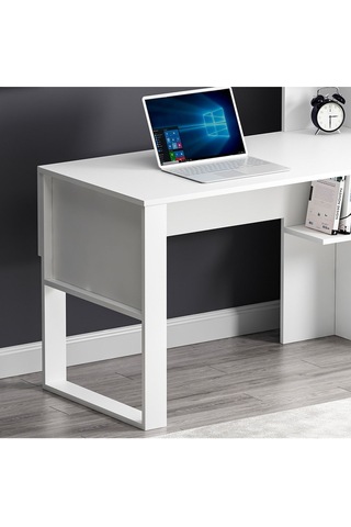 Tody Çalışma Masası - Beyaz Beyaz