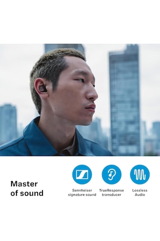 Momentum True Wireless 4 Kulak İçi Kulaklık Beyaz Gümüş Genel