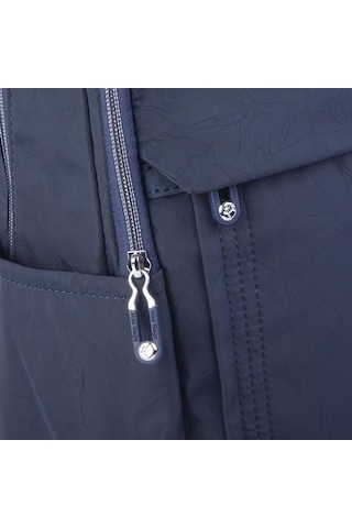 Nas Bag Unisex Büyük Boy Su Geçirmez Çok Gözlü Extra Hafif Sportif Sırt Çantası Lacivert