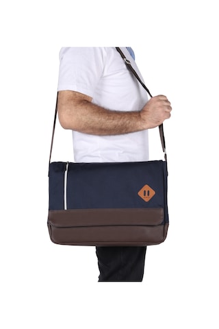 STRONG 15.6 İNCH Laptop Bölmeli Omuz Askılı Postacı Çantası KFT04 Çok Renkli