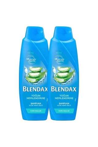 Blendax Yoğun Nemlendirme Aloe Vera Şampuan 500 Ml X 2 Adet set-hnkl-2659-5390