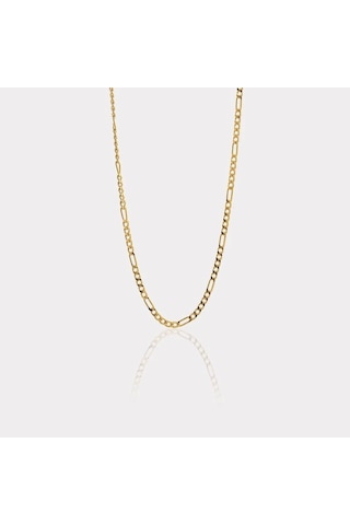 14 Ayar Altın 50 Cm Figaro Zincir 348 Gold