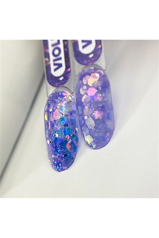 Nail Art Tasarım Jel Gel Korean Violet 5 Gr Mor Nail Art Jeli Lila