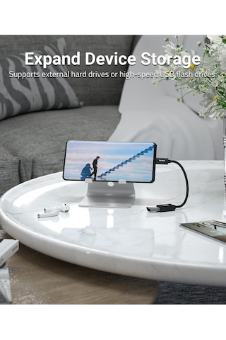 Usb C - Usb A 3.0 Adaptör Otg Thunderbolt 2'li Paket