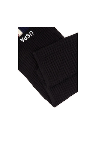 U.s. Polo Assn. Erkek Siyah Kaşkol 50311816-vr046 Siyah