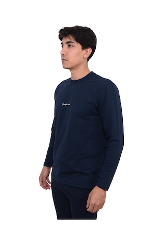 Erkek İki İplik Sıfır Yaka Sweat Çok Renkli