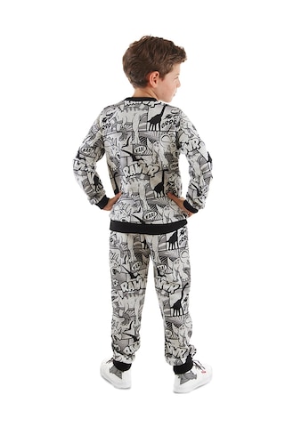 Denokids Mshb&g Çizgi Dino Erkek Çocuk Eşofman Takım Çok Renkli