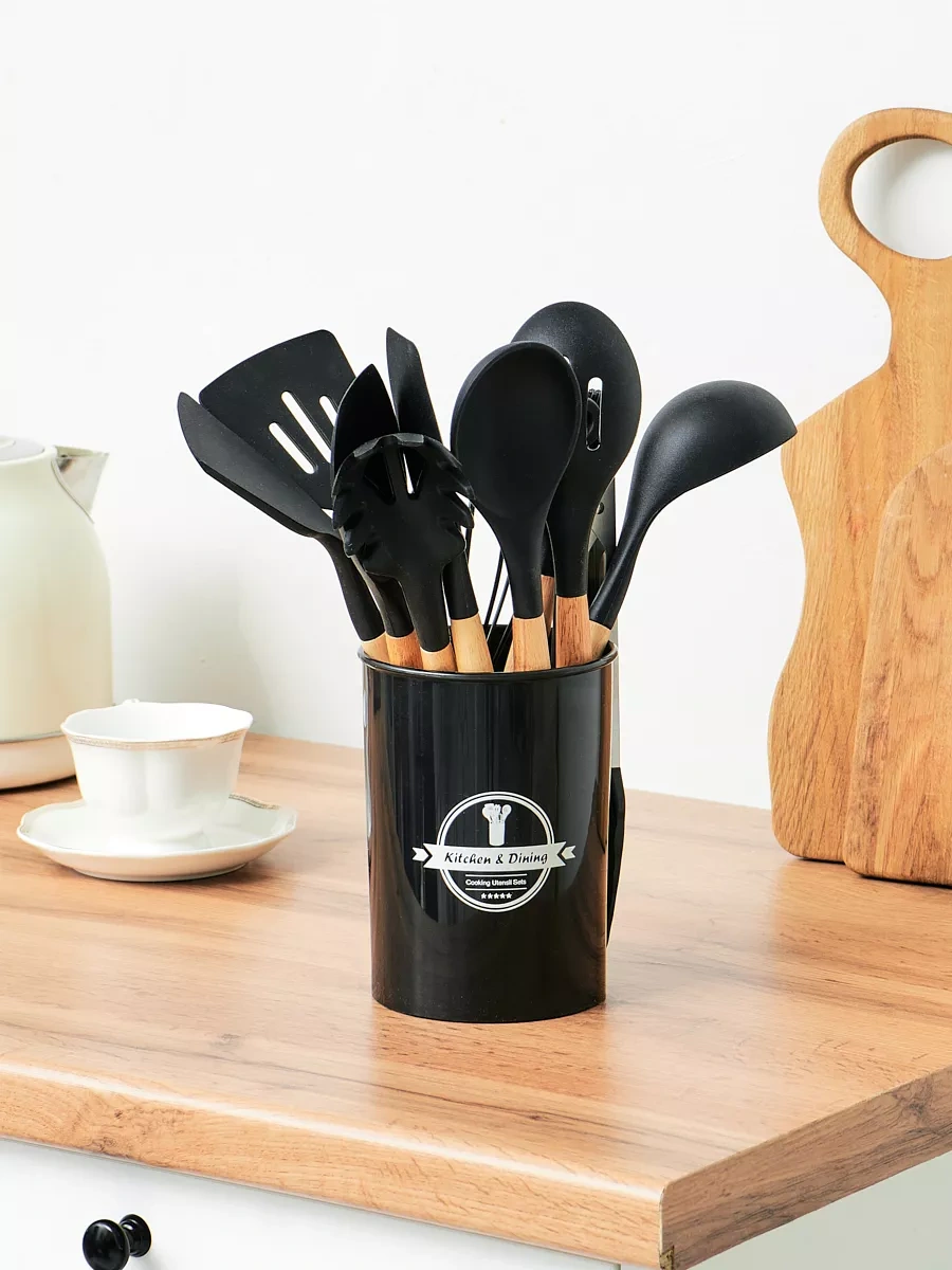 Progres Chop Mutfak Spatulası 130170565 Siyah