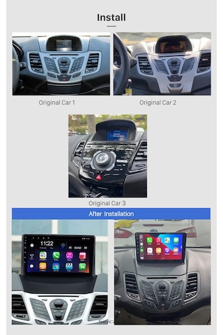 Ford Fıesta 2013-2014 Multimedya Navigasyon Usb Kamera Carplayer