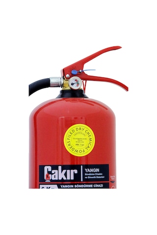 6 Kg Yangın Söndürücü Yangın Söndürme Tüpü - Çakır