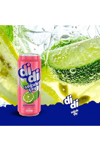 Çaykur Didi Bergamot Aromalı Soğuk Çay 500 Ml X 12 Adet