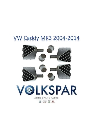 Vw Caddy Bagaj Pandizot Klips Takim 2004-2014 2K0863533 2K0863534 331185596