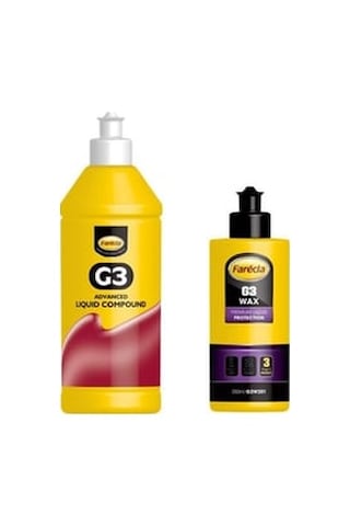 Farecla G3 Sıvı Pasta 500ml + Farecla G3 Wax Cila 250 Ml Set