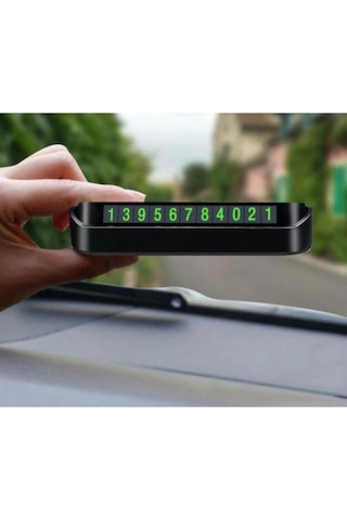 Autokıt Fosforlu Lux Araç Numaratörü