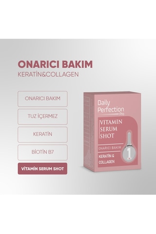 Daily Perfection Provitamin Shot No:1 Onarıcı Bakım Serum 2 x 6 ML