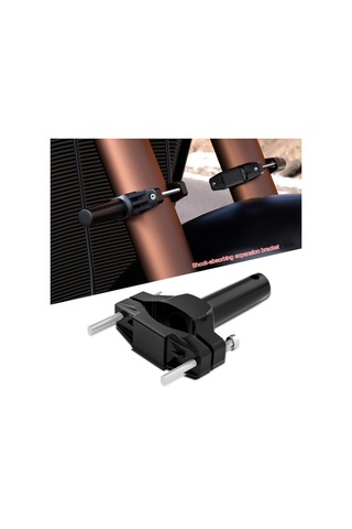 Işık Çubuğu Motosiklet Braketi Bisiklet Montaj Braketi Led Çalışma Işıkları Montaj Çapı 2-5.5cm