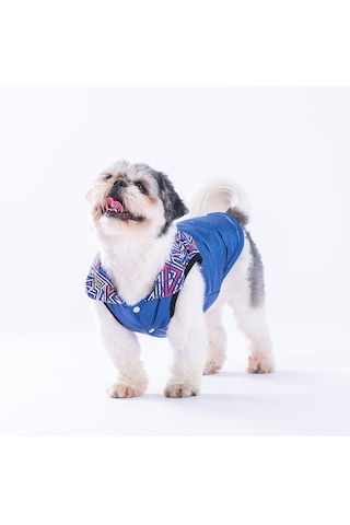 Pawstar Lacivert Diametro Puf Yelek Köpek Yeleği Köpek Yağmurluk