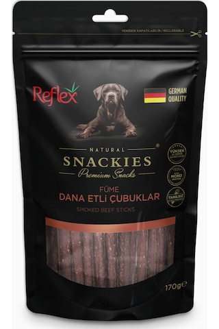 Reflex Snackies Füme Dana Etli Çubuklar 170 G