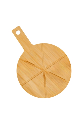 Benante Bambu Yuvarlak Kesme Tahtası - 33 Cm X 23 Cm Bambu