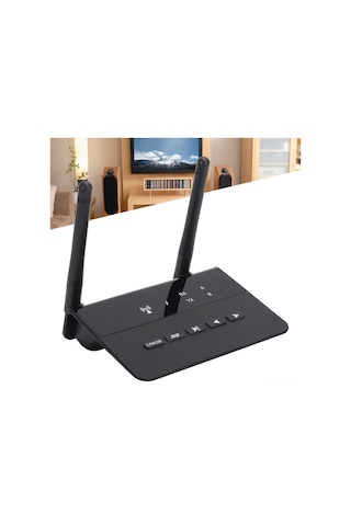 Geeroyoo B2 Bluetooth 5.0 Adaptörü: 80m Uzaklık, Hifi Ses, Aux/rca Destekli, Araç/tv/pc İçin Alıcı-verici 2'li