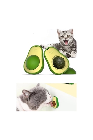 Okado Şeklinde Catnipli Doğal Kedi Yalama Topu 6 Cm