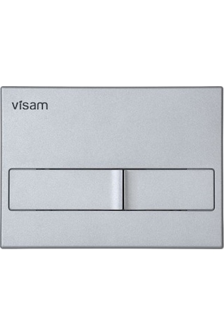 Visam Hela Taşı İçin Gömme Rezervuar+ Kumanda Paneli Set Krom