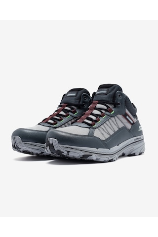 Skechers Go Run Trail Altitude 2.0 - Splashproof Erkek Gri Outdoor Bot 220759 Gry Gri
