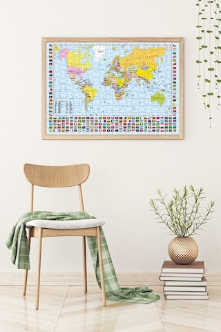 Anatolian 260 Parça xl Puzzle - Dünya Haritası 3319