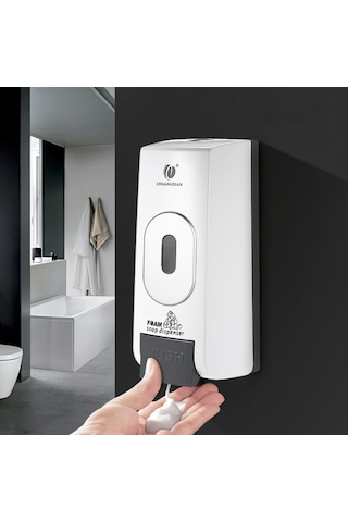 Leezsing Chuangdıan 500ml Duvara Monte Manuel Köpük Sabunluk Sıvı El Temizleyici Tuvalet Losyon Dispenseri Hastane Otel Sabun Kabı