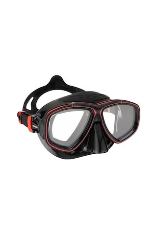Cressi Prisma Maske Black/red Black-Red