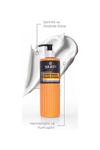 Sinep Pro-care Tıraş Sonrası Krem Kolonya Balsam 400 Ml Gold