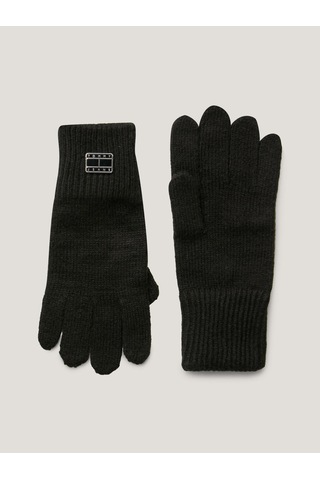 Tommy Hilfiger Tjw Cosy Knıt Gloves Kadın Siyah Eldiven