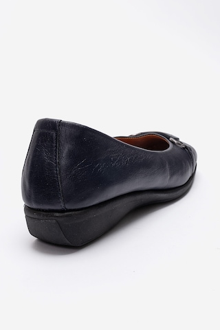 Dericlub Kadın Comfort Babet Ayakkabı Gerçek Deri Mtd 24378 Lacivert