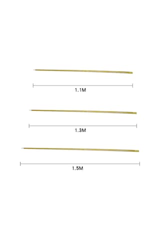 Yifomall Stainless Steel Sihirli Çubuk - Siyah, Genişleyen 1.5m, Gömlek Kutusu İle Paketli