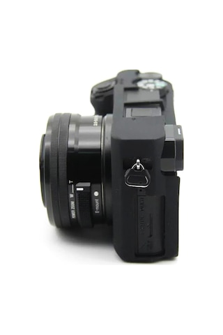 Sanger Silikon Kılıf Sony A6300 Uyumlu Siyah