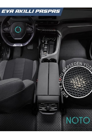 Renault Captur 1 2013-2019 Aracınıza Uyumlu Yeni Nesil Eva Oto Paspas Takımı
